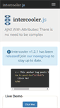 Mobile Screenshot of intercoolerjs.org